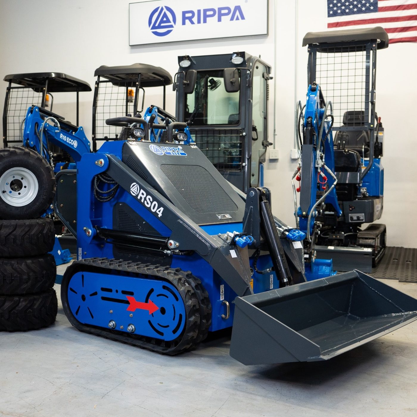 Rippa RS04 and R10 Eco in the showroom